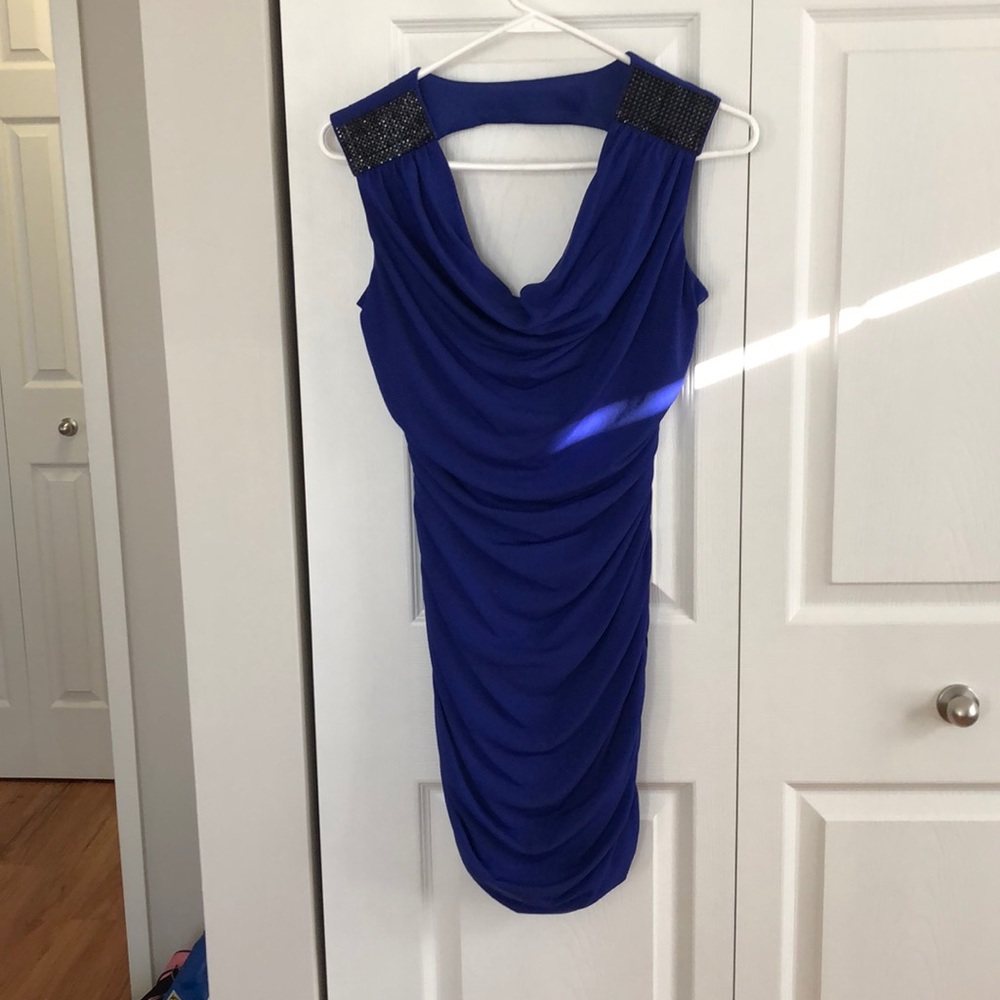 Blue dress